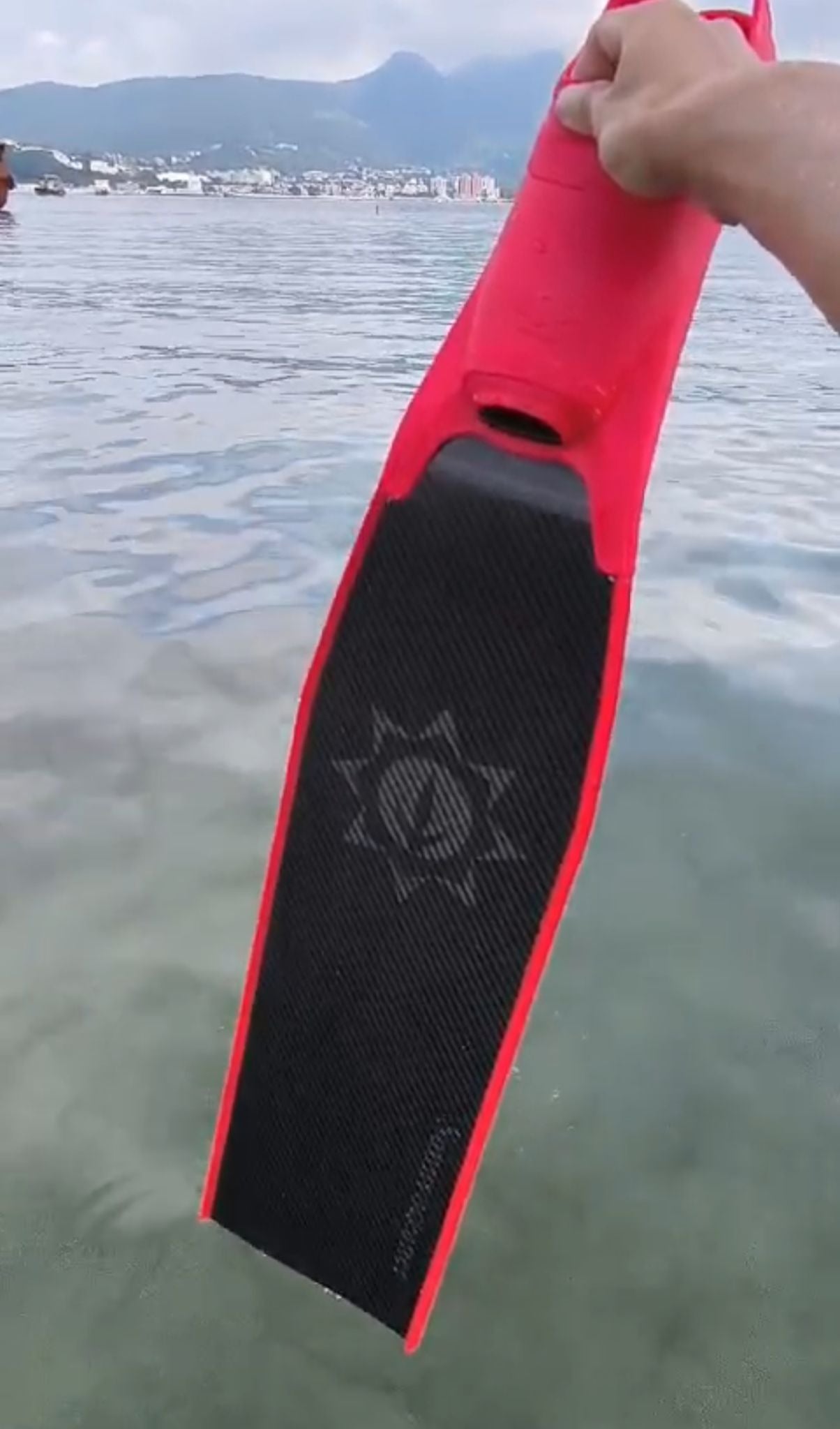 Sunnyoceaner Carbonfins 標準長板 配 潛泳舒適腳套