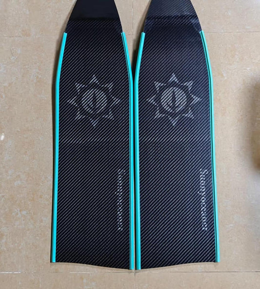 Sunnyoceaner Carbonfins 標準長板 配 潛泳舒適腳套