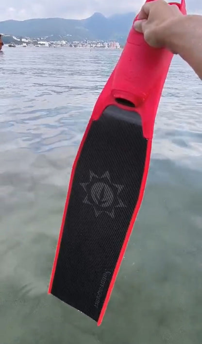 Sunnyoceaner Carbonfins 標準長板 配 潛泳舒適腳套